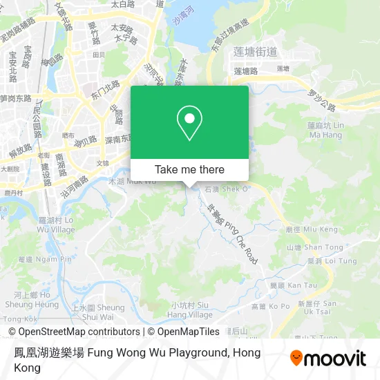 鳳凰湖遊樂場 Fung Wong Wu Playground地圖