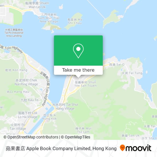 蘋果書店 Apple Book Company Limited map
