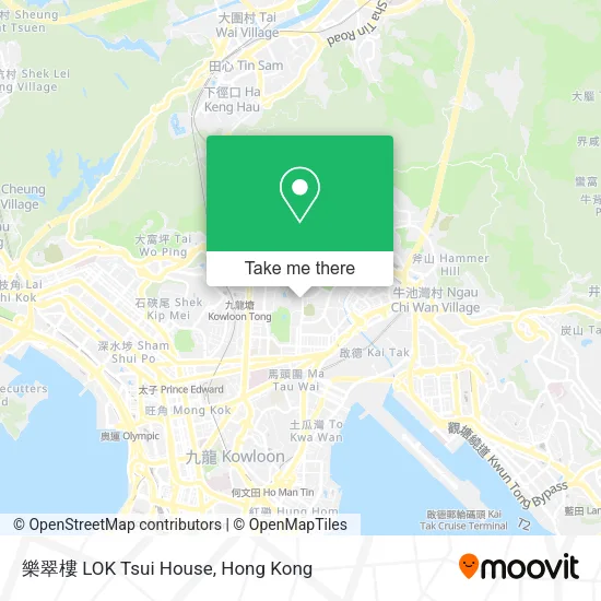 樂翠樓 LOK Tsui House map