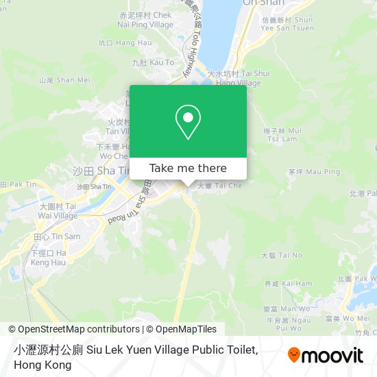 小瀝源村公廁 Siu Lek Yuen Village Public Toilet map
