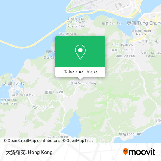 大覺蓮苑 map