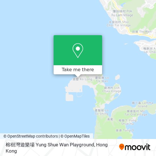 榕樹灣遊樂場 Yung Shue Wan Playground map