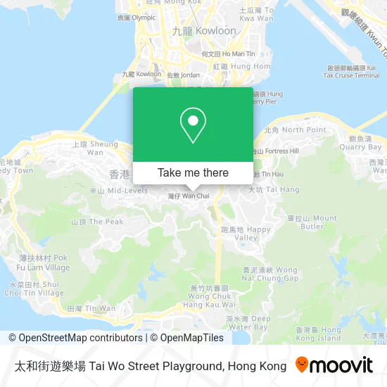 太和街遊樂場 Tai Wo Street Playground地圖