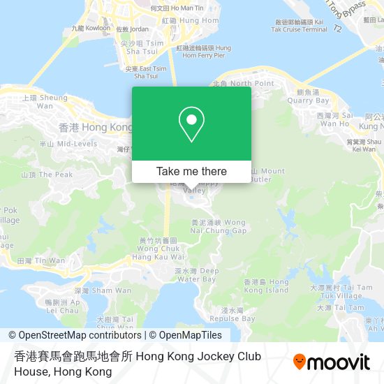 香港賽馬會跑馬地會所 Hong Kong Jockey Club House map