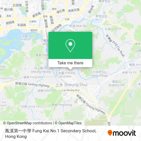 鳳溪第一中學 Fung Kai No.1 Secondary School map