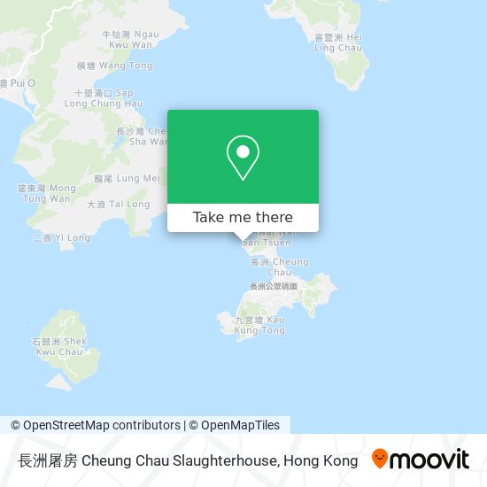 長洲屠房 Cheung Chau Slaughterhouse map