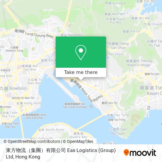 東方物流（集團）有限公司 Eas Logistics (Group) Ltd map