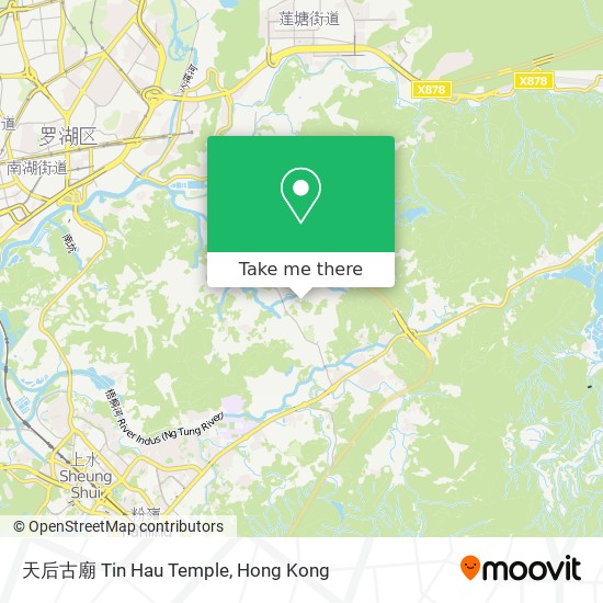 天后古廟 Tin Hau Temple map
