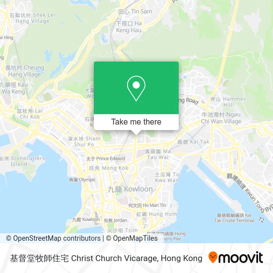 基督堂牧師住宅 Christ Church Vicarage map