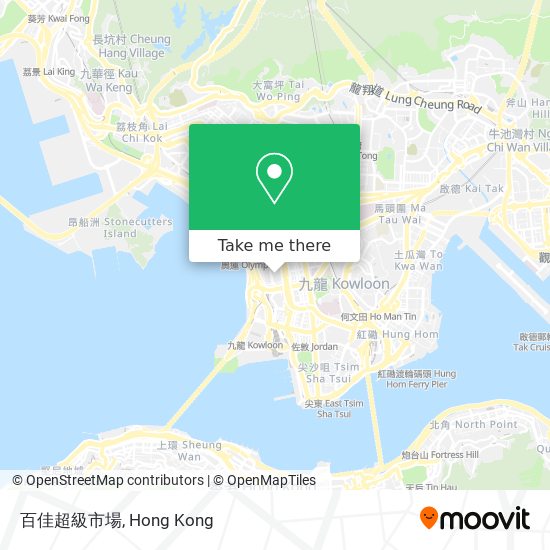 百佳超級市場 map