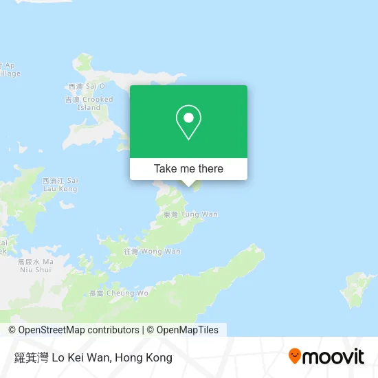籮箕灣 Lo Kei Wan map