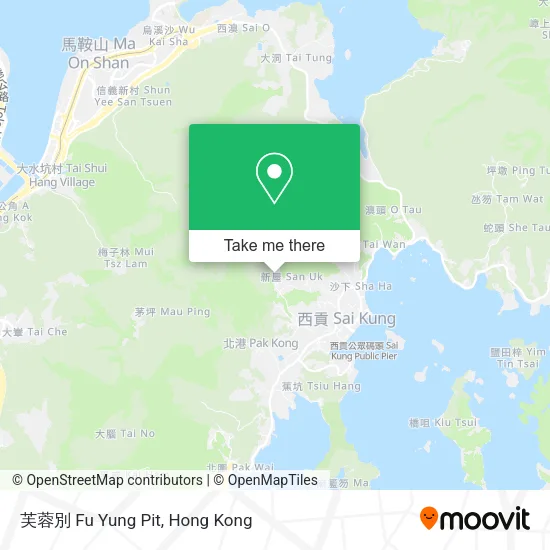 芙蓉別 Fu Yung Pit map