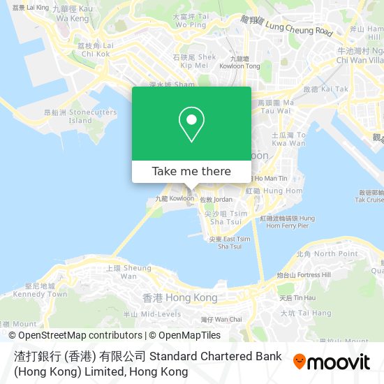 渣打銀行 (香港) 有限公司 Standard Chartered Bank (Hong Kong) Limited map