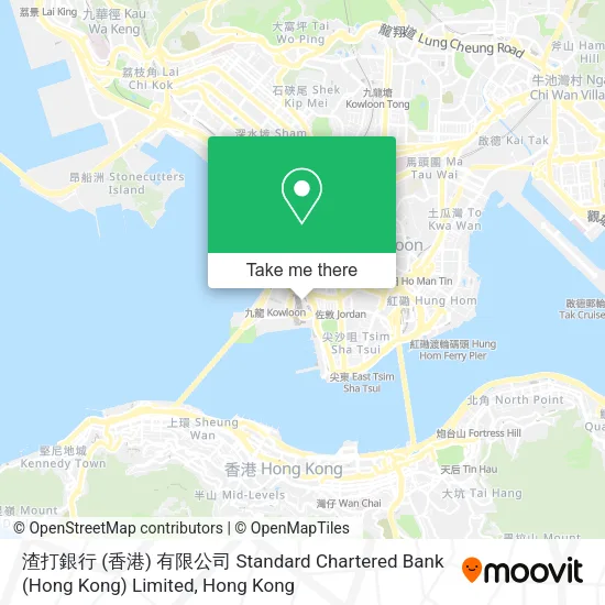 渣打銀行 (香港) 有限公司 Standard Chartered Bank (Hong Kong) Limited地圖