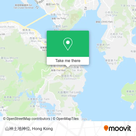 山神土地神位 map