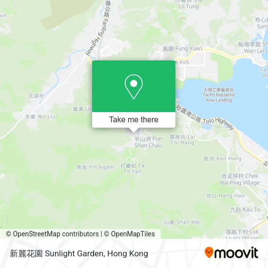 新麗花園 Sunlight Garden map