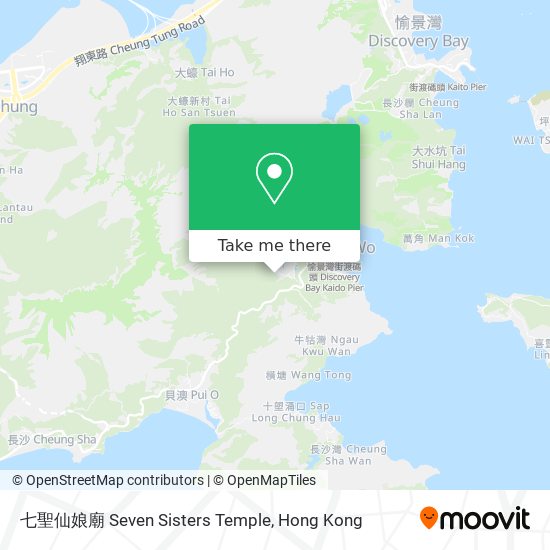 七聖仙娘廟 Seven Sisters Temple map