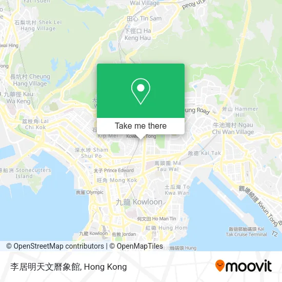 李居明天文曆象館 map