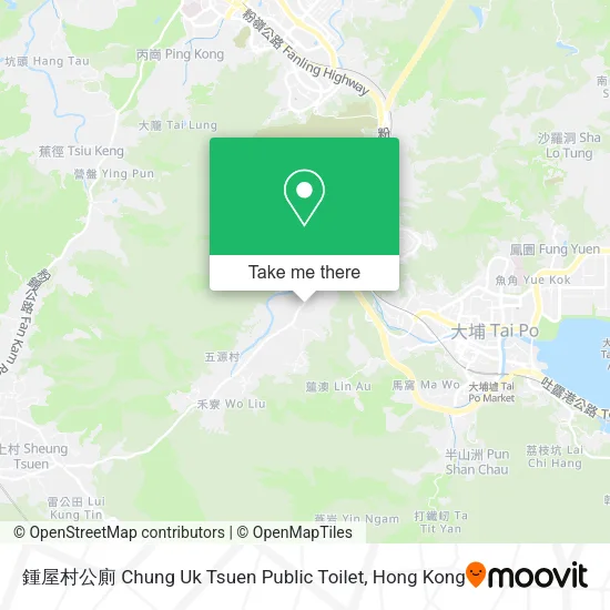 鍾屋村公廁 Chung Uk Tsuen Public Toilet map