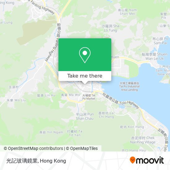 光記玻璃鏡業 map