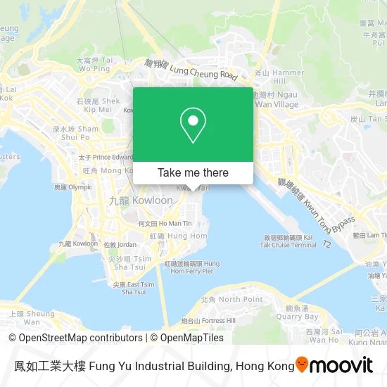 鳳如工業大樓 Fung Yu Industrial Building地圖