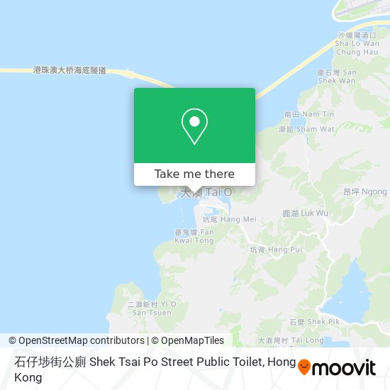石仔埗街公廁 Shek Tsai Po Street Public Toilet map