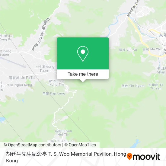胡廷生先生紀念亭 T. S. Woo Memorial Pavilion map