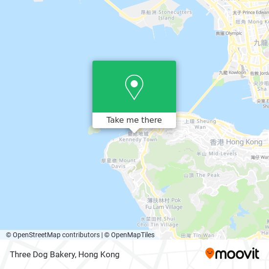 Three Dog Bakery map