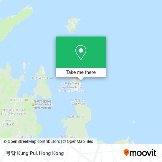 弓背 Kung Pui map