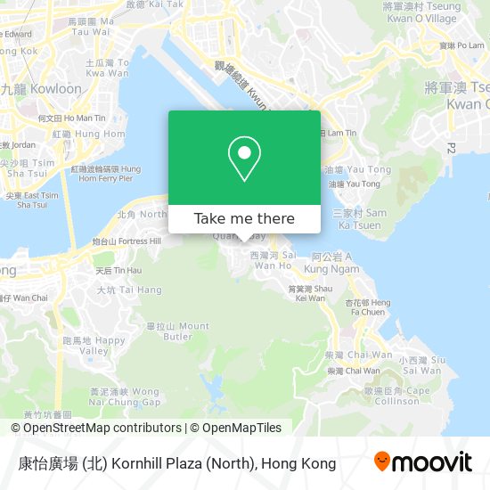 康怡廣場 (北) Kornhill Plaza (North) map