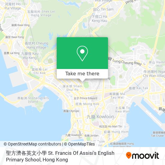 聖方濟各英文小學 St. Francis Of Assisi's English Primary School map