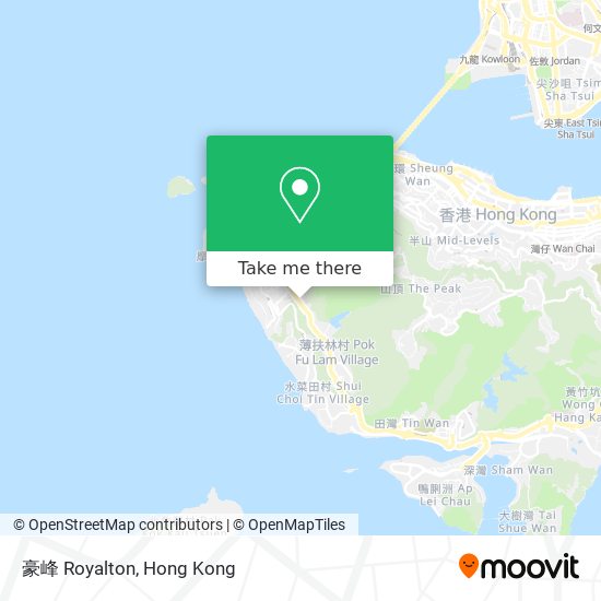 豪峰 Royalton map