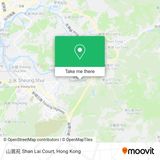 山麗苑 Shan Lai Court地圖