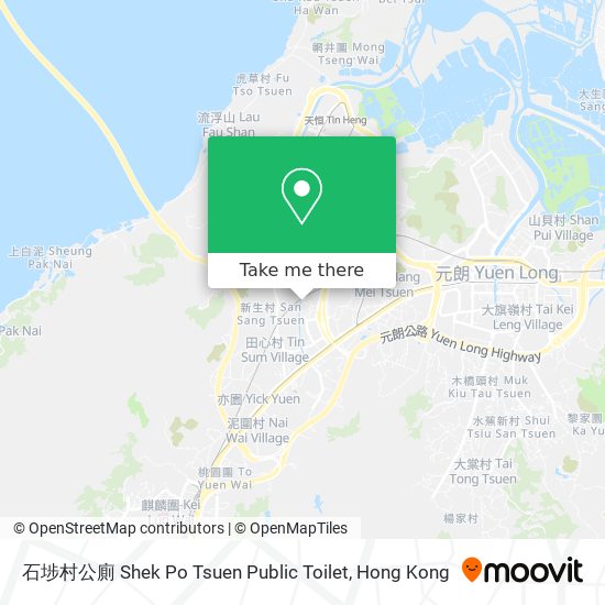 石埗村公廁 Shek Po Tsuen Public Toilet map