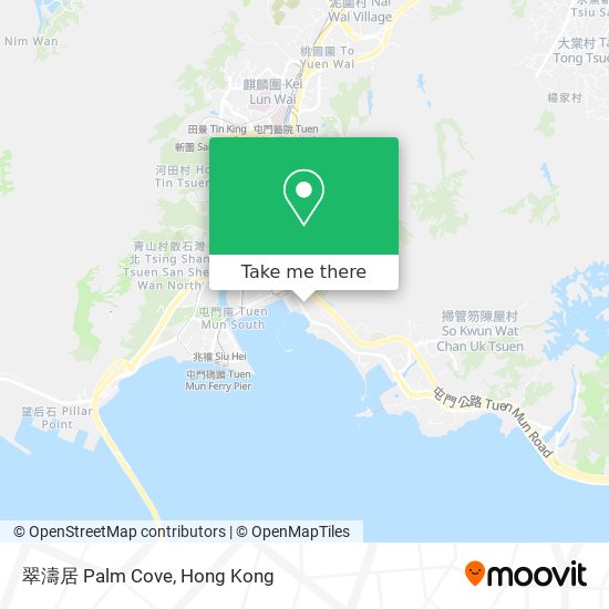 翠濤居 Palm Cove map