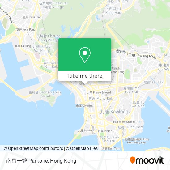 南昌一號 Parkone map