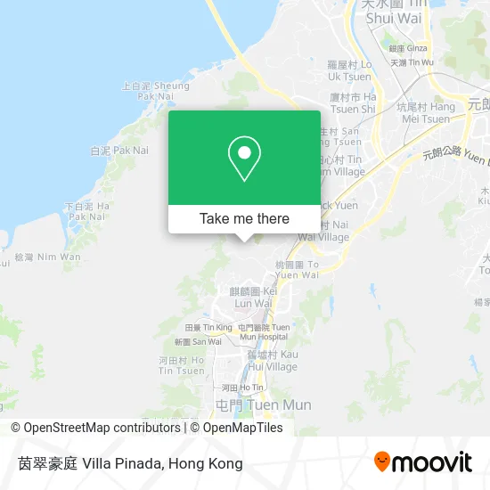 茵翠豪庭 Villa Pinada map