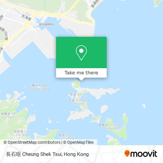 長石咀 Cheung Shek Tsui map