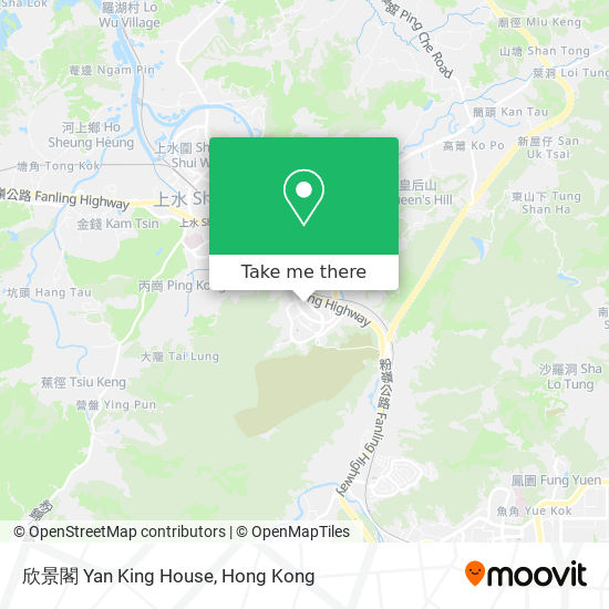 欣景閣 Yan King House map