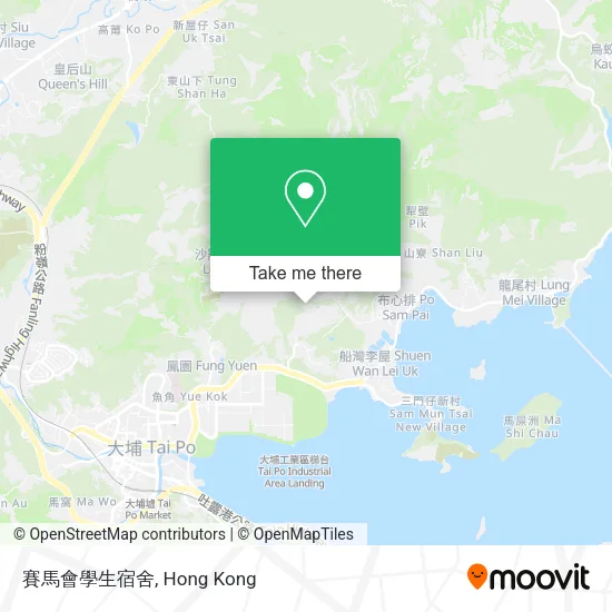 賽馬會學生宿舍 map