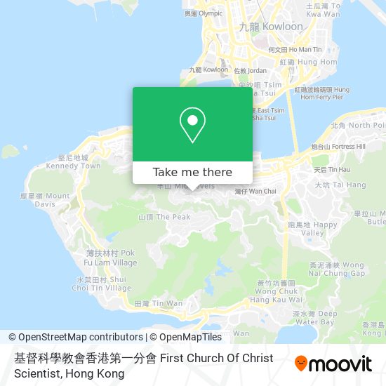 基督科學教會香港第一分會 First Church Of Christ Scientist map