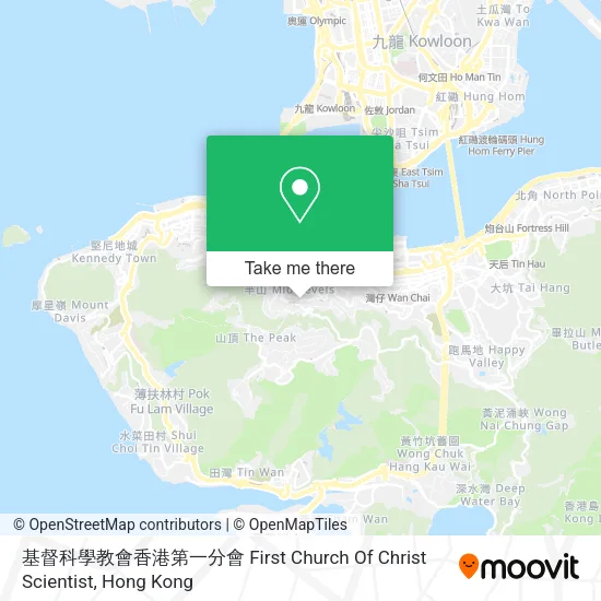 基督科學教會香港第一分會 First Church Of Christ Scientist地圖