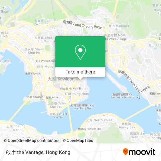 啟岸 the Vantage map