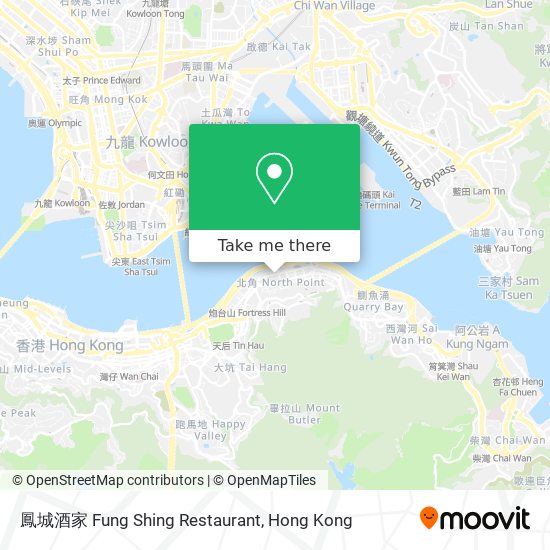 鳳城酒家 Fung Shing Restaurant map