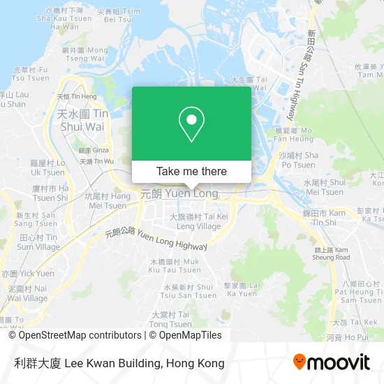 利群大廈 Lee Kwan Building map