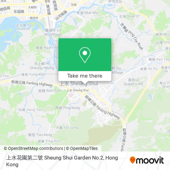 上水花園第二號 Sheung Shui Garden No.2 map