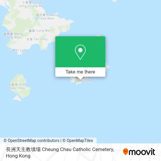 長洲天主教墳場 Cheung Chau Catholic Cemetery map
