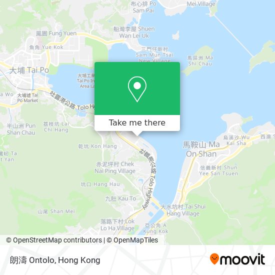 朗濤 Ontolo map