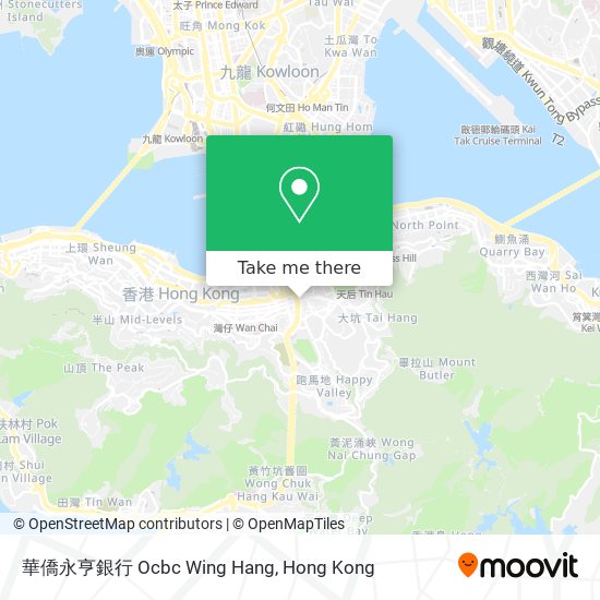 華僑永亨銀行 Ocbc Wing Hang map