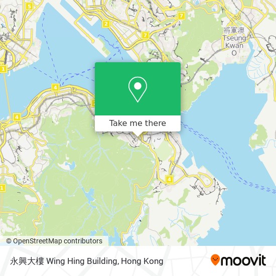 永興大樓 Wing Hing Building地圖